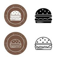 Burger Vector Icon