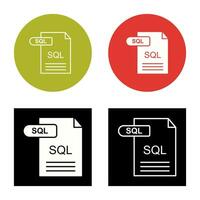 SQL Vector Icon