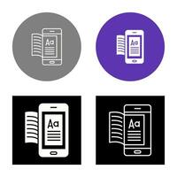 Ebook Vector Icon