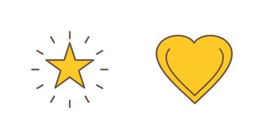 star and favourite  Icon vector