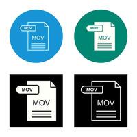 MOV Vector Icon