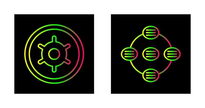 tecnología nico apoyo y estrategia icono vector