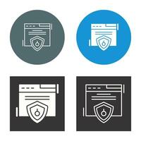 Web Security Vector Icon