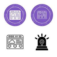 Cloud Computing Vector Icon