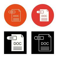 icono de vector de documento