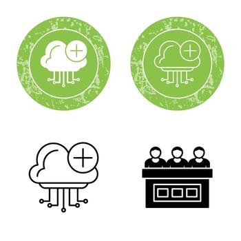 Cloud Computing Vector Icon