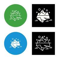 Iceberg Vector Icon