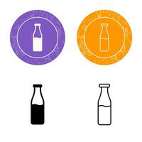 Milk Bottle Vector Icon