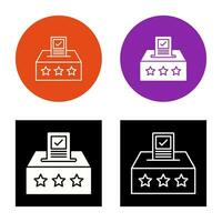 Ballot Vector Icon