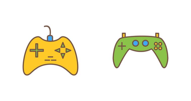 Gaming Console and Gaming Console Icon