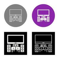 Home Theater Vector Icon