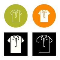 Shirt and Tie Vector Icon