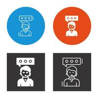 Client Service Vector Icon