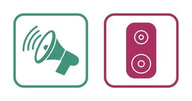 Announcing and Speaker Icon vector