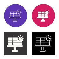 Solar Energy Vector Icon