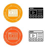 Online Tutorials Vector Icon