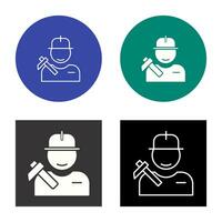 Worker Vector Icon