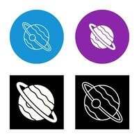 icono de vector de planeta