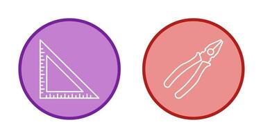Set Sequare Icon vector