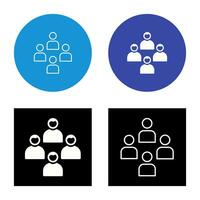 Network Group Vector Icon