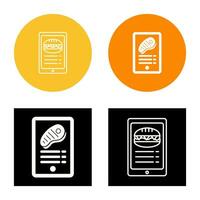 Online order Vector Icon