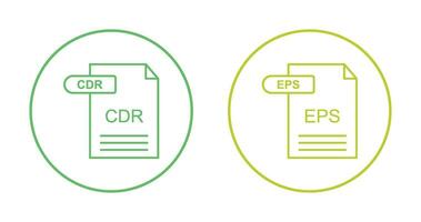 CDR and EPS Icon vector