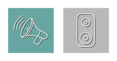 Announcing and Speaker Icon vector