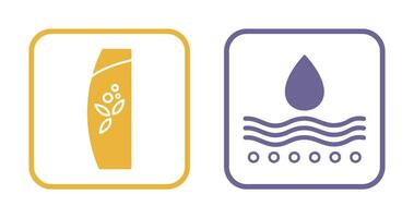 Natural and Moisture Icon vector