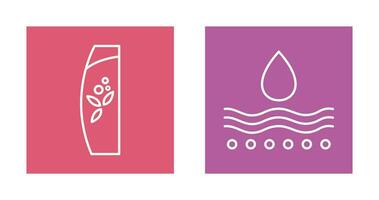 Natural and Moisture Icon vector