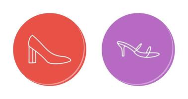 Heels and Stylish Icon vector