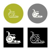 Wheel Chair Vector Icon