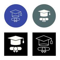 Graduation Hat Vector Icon