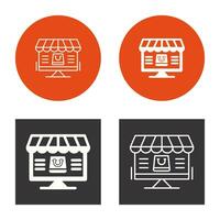 Online Shopping Vector Icon