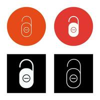 Do not Disturb Vector Icon