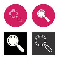 Magnifiying Glass Vector Icon