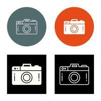 icono de vector de camara