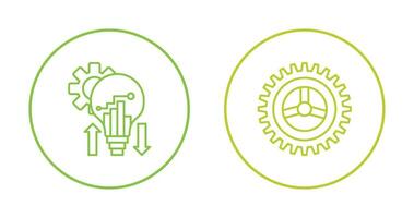 Analysis and Setting Icon vector