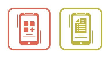 Add and To do List Icon vector
