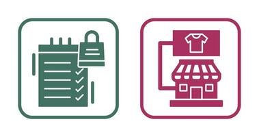 Shopping and Store Icon vector