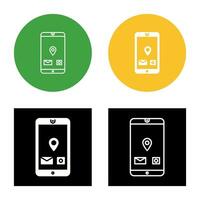 Unique Mobile Applications Vector Icon