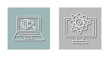 Explore and Science Icon vector