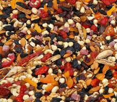 Nuts and other snacks photo