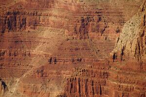Textures of steep sandstone cliffs photo