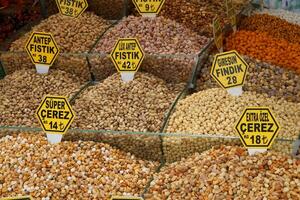 Nuts and other snacks photo