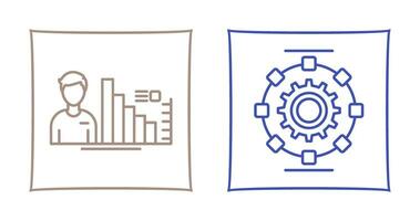Consulting and Automated  Icon vector
