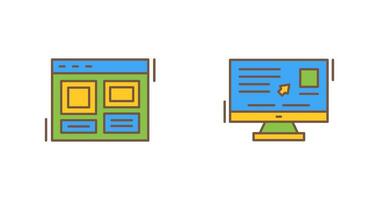 Layout and Usability Icon vector