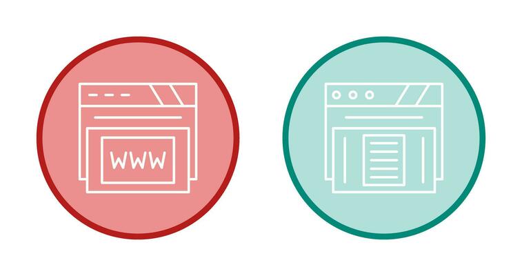 Www and Paper Icon