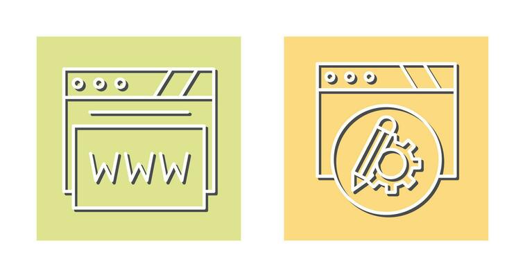 Setting and Web Browser Icon