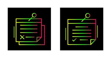 Note and Note Icon vector