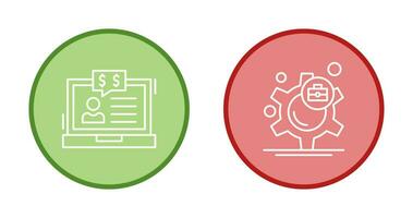 Employee Benefits and Employment Icon vector